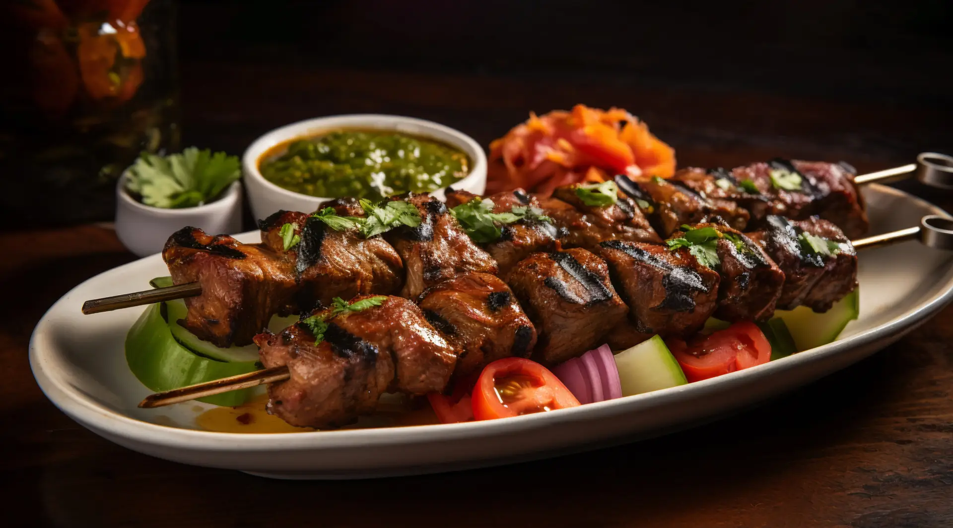 Bahar Kabab restaurant interior